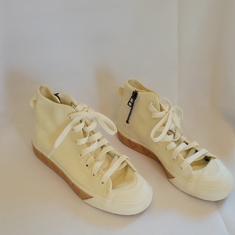 adidas Human Made x Nizza Cream High-Top Shoes